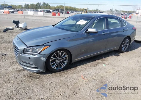 2015 Hyundai Genesis 3.8 из США, поврежденный, VIN KMHGN4JE9FU062284